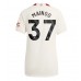 Manchester United Kobbie Mainoo #37 Tredjedrakt Dame 2023-24 Korte ermer